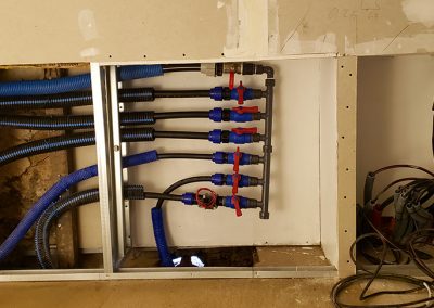 Mise en place d'une nourrice pour un forage, alimentation d'une piscine et d'un arrosage par JC Rénovation